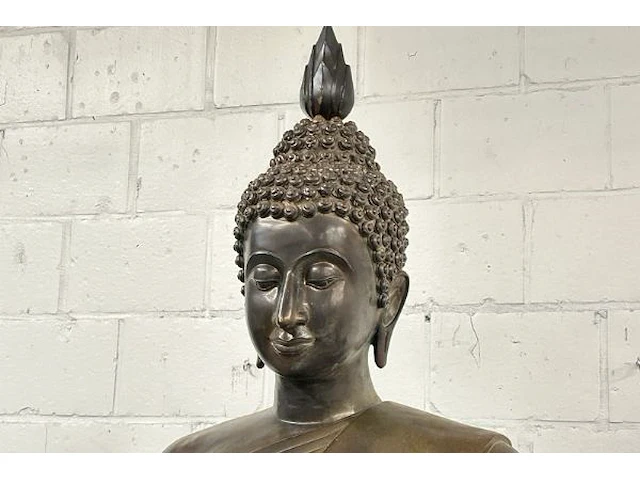 Exclusief bronzen boedhabeeld - afbeelding 2 van  8