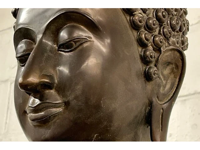 Exclusief bronzen boedhabeeld - afbeelding 3 van  8