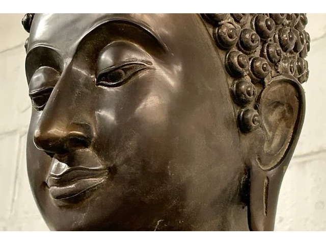 Exclusief bronzen boedhabeeld - afbeelding 4 van  8