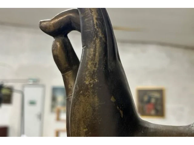 Exclusief bronzen boedhabeeld - afbeelding 5 van  8