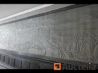 Exclusief decoratief mameren wandsculptuur