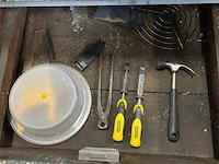 Exclusieve mobiele vintage werktafel - afbeelding 9 van  9