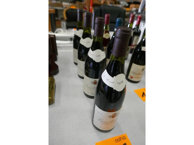 Exclusieve oude bourgogne wijnen 4 stuks - afbeelding 1 van  5