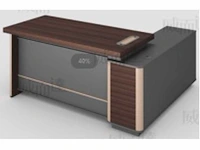 Executive desk-melemine - afbeelding 1 van  1