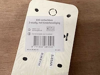 Exo wandcontactdoos 3 voudig, opbouw (144x) - afbeelding 1 van  3