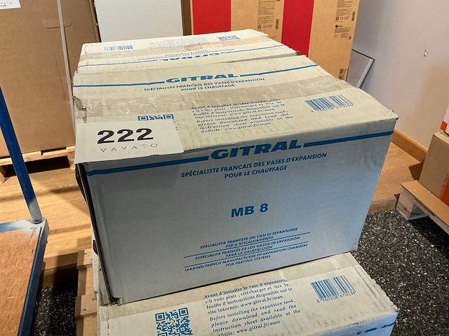 Expansievat gitral mb8 - 8l (9x) - afbeelding 2 van  3
