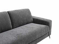 Express 3-zits converteerbare stoffen bank - antracietgrijs - afbeelding 8 van  10