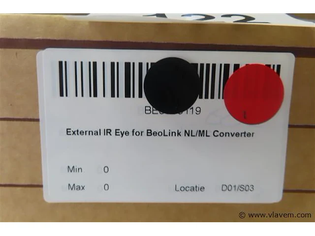 External ir eye for beolink converter, 2 verpakkingen - afbeelding 2 van  3