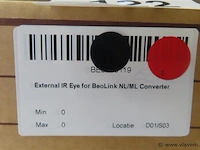 External ir eye for beolink converter, 2 verpakkingen - afbeelding 2 van  3