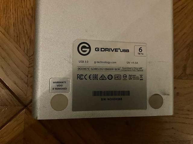 Externe harde schijf g-drive usb 3.0 - afbeelding 2 van  7