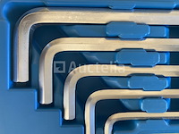 Extra lange imbus 10 delig in luxe koffer - afbeelding 4 van  7