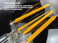 Extrastar led filament e27 - afbeelding 3 van  4
