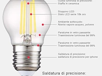 Extrastar led filament e27 - afbeelding 4 van  4