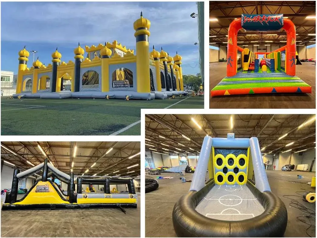 Extreme hindernissenbaan xl, laserguns & attracties wegens faillissement blow up extreme - lokeren - 17/04/2024