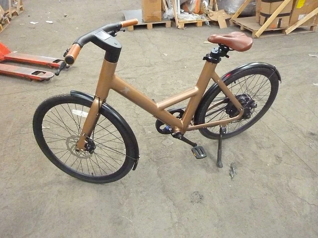 Exxite next step elektrische stadsfiets - brons - afbeelding 8 van  10