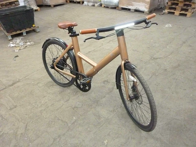 Exxite next step elektrische stadsfiets - brons - afbeelding 9 van  10