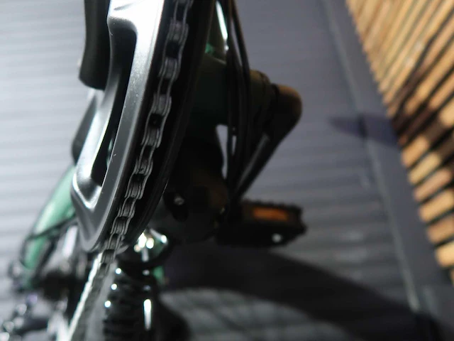 Exxite xs vouwfiets groen 36v10,5ah accu - afbeelding 11 van  15