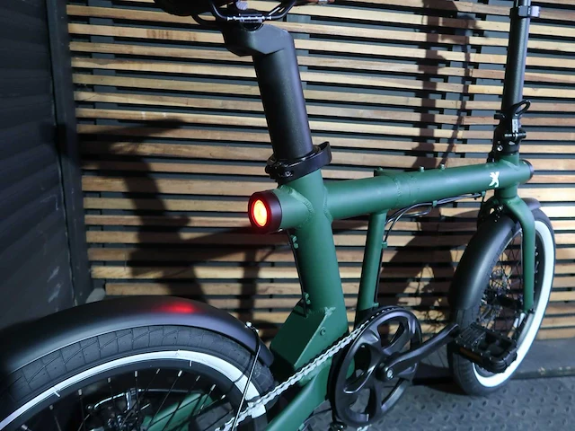 Exxite xs vouwfiets groen 36v10,5ah accu - afbeelding 13 van  15