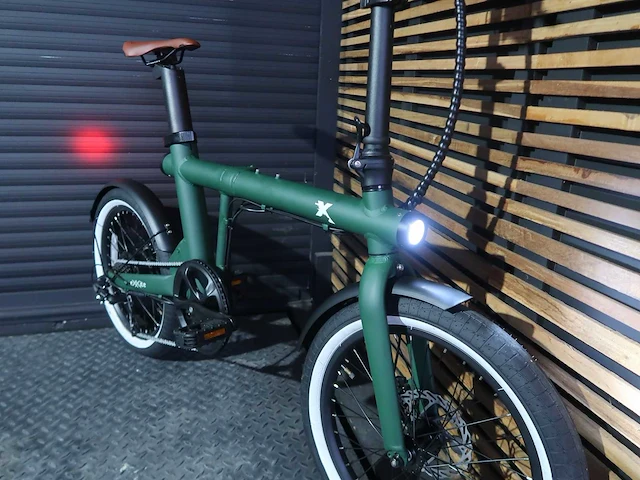 Exxite xs vouwfiets groen 36v10,5ah accu - afbeelding 15 van  15