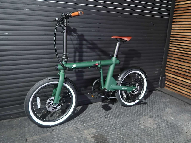 Exxite xs vouwfiets groen 36v10,5ah accu - afbeelding 2 van  15