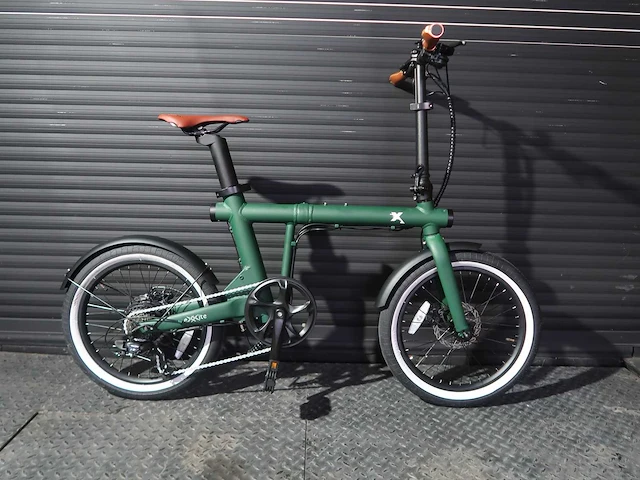 Exxite xs vouwfiets groen 36v10,5ah accu - afbeelding 3 van  15