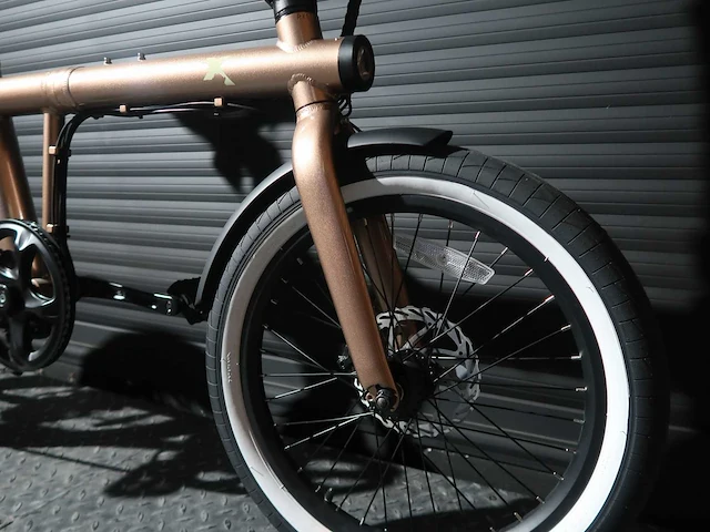 Exxite xs vouwfiets koper 36v10,5ah accu - afbeelding 14 van  17