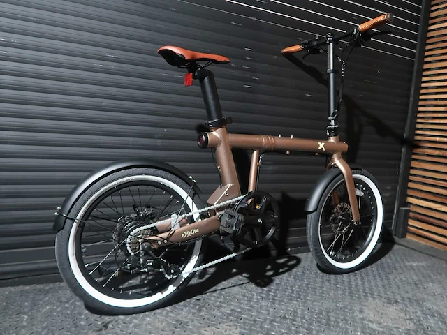 Exxite xs vouwfiets koper 36v10,5ah accu - afbeelding 15 van  17