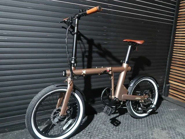 Exxite xs vouwfiets koper 36v10,5ah accu - afbeelding 6 van  17