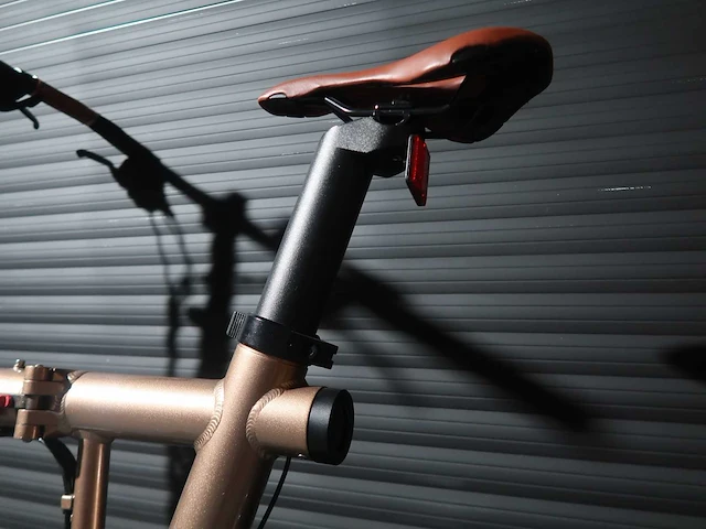 Exxite xs vouwfiets koper 36v10,5ah accu - afbeelding 8 van  17