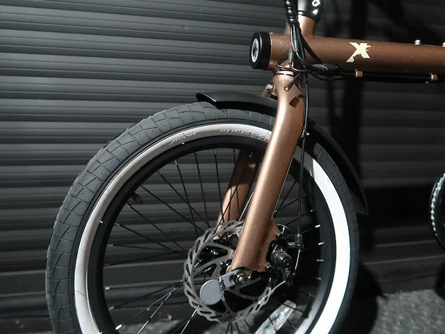 Exxite xs vouwfiets koper 36v10,5ah accu - afbeelding 9 van  17