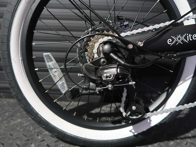 Exxite xs vouwfiets zwart 36v10,5ah accu - afbeelding 10 van  14