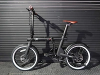 Exxite xs vouwfiets zwart 36v10,5ah accu - afbeelding 1 van  14