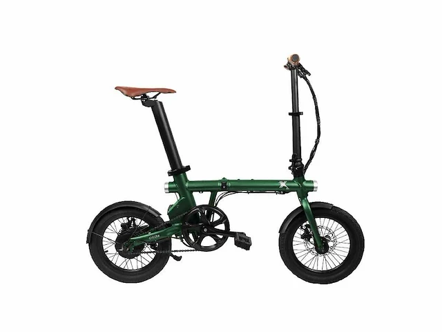 Exxite xxs vouwfiets groen 36v10,5ah accu - afbeelding 1 van  1