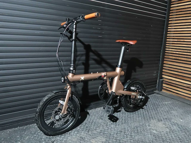 Exxite xxs vouwfiets koper 36v10,5ah accu - afbeelding 9 van  14