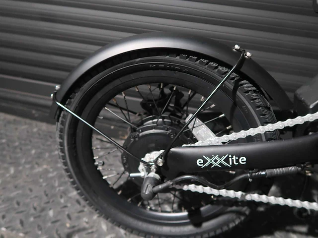 Exxite xxs vouwfiets zwart 36v10,5ah accu - afbeelding 10 van  16