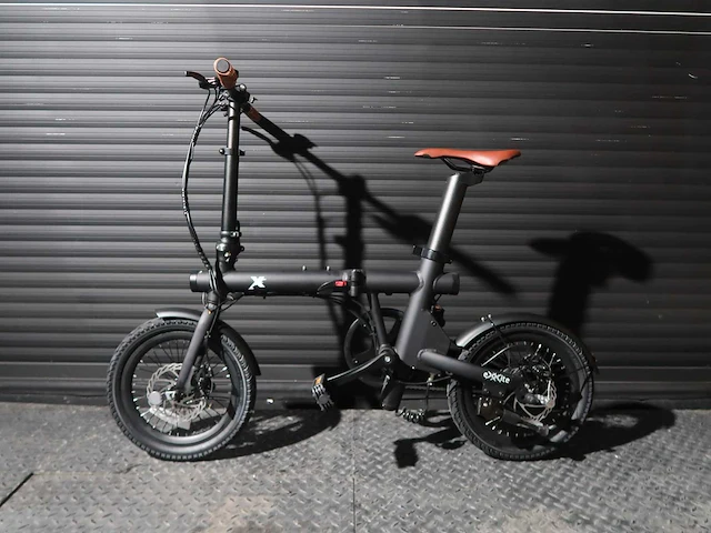 Exxite xxs vouwfiets zwart *nieuw* 36v10,5ah accu - afbeelding 1 van  16