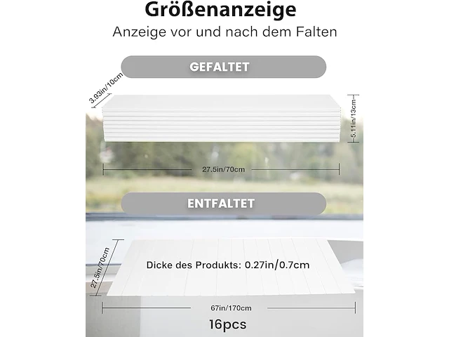 Ezcasch 70 x 170 cm, badkuipafdekking - afbeelding 2 van  4