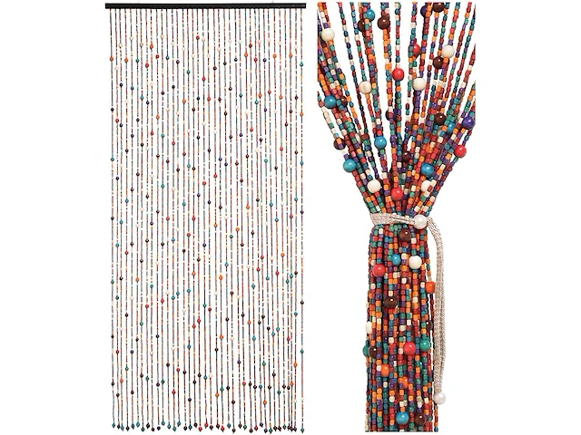 Ezcasch kralengordijn (90 x 200 cm) - afbeelding 1 van  3