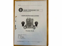 Ezendam knipunit / kniplijn kl04 met transportband (bol en kegel) - afbeelding 5 van  16