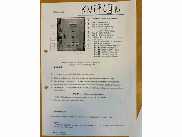 Ezendam knipunit / kniplijn kl04 met transportband (bol en kegel) - afbeelding 6 van  16