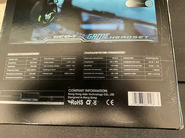 Ezra game headset - afbeelding 2 van  2