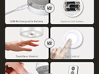 Ezvalo 6 x draadloze led-nachtlamp - afbeelding 3 van  3