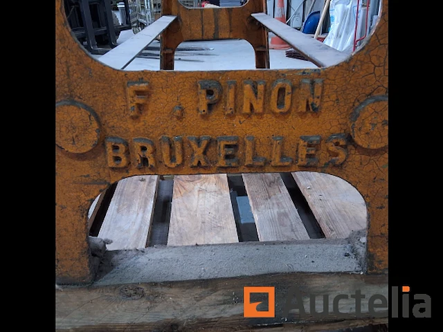 F. pinon manuele plaatwals (nr 96) - afbeelding 1 van  6