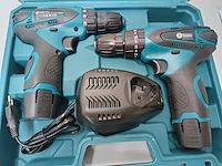 F-tools accu boormachineset 18v dubbele set - afbeelding 2 van  4