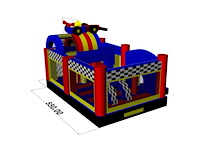 F1 springkasteel - afbeelding 5 van  5