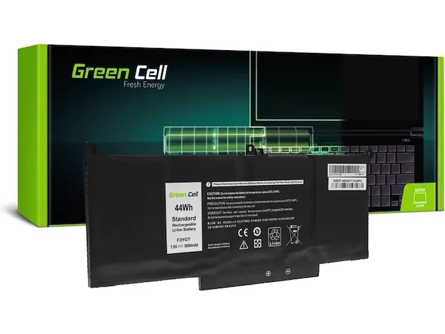 F3ygt accu voor dell latitude 7280 7290 7380 7390 7480 7490. - afbeelding 1 van  3