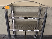 Fabcontent - 3x inox cart with wheels type ix - afbeelding 1 van  1