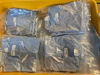 Fabcontent - 475x cleanroom suit blue (overall + hood) - afbeelding 1 van  1
