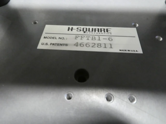 Fabcontent - 5x flataligner manuele h-square fftb1-6 - afbeelding 5 van  13
