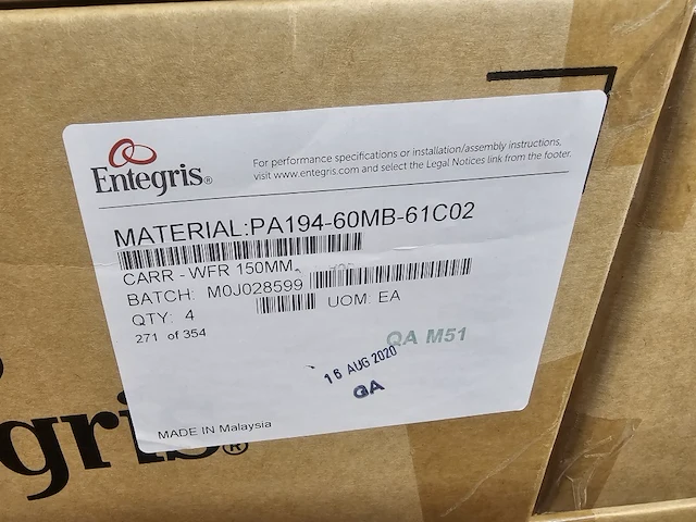 Fabcontent - 840x entegris pa194-60mb new - afbeelding 5 van  5